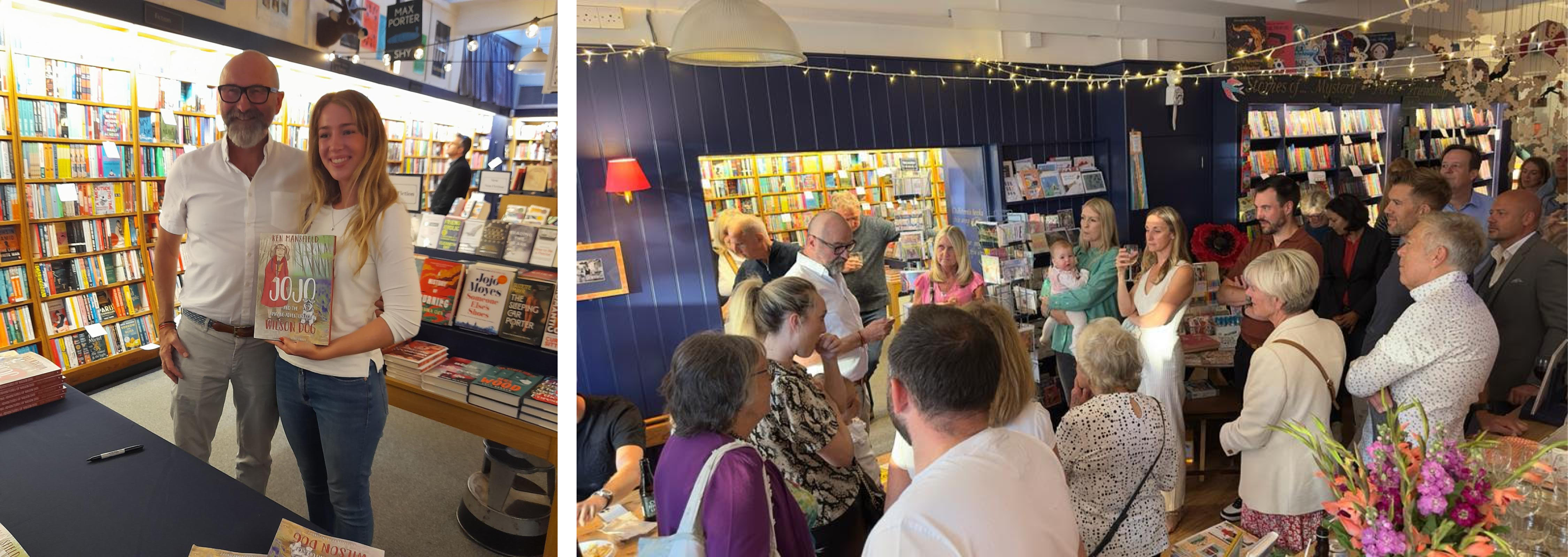 Book launch of Jojo and the amazing adventures of wilson dog