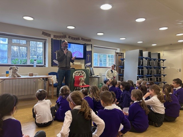 Book read day at St Lawrence primary