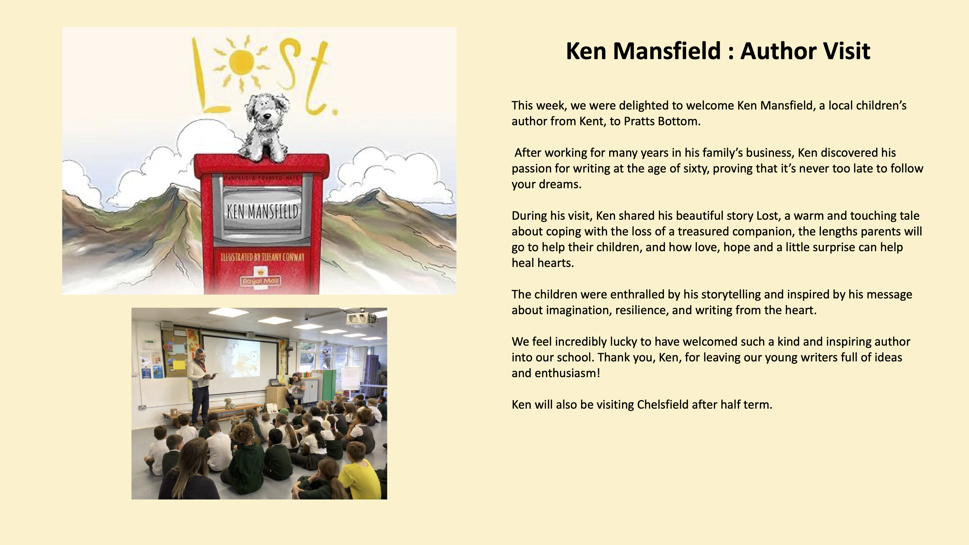 Book read day at Pratt's Bottom Primary School